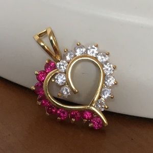 925 sterling heart pendant 💕